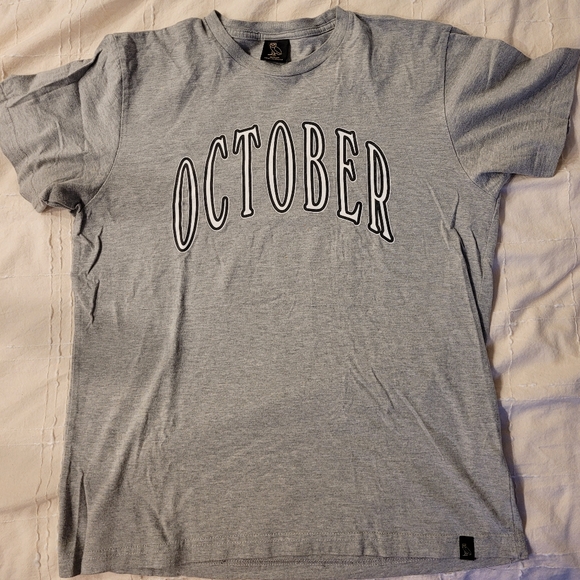 OVO Grey October Shirt - Picture 1 of 2